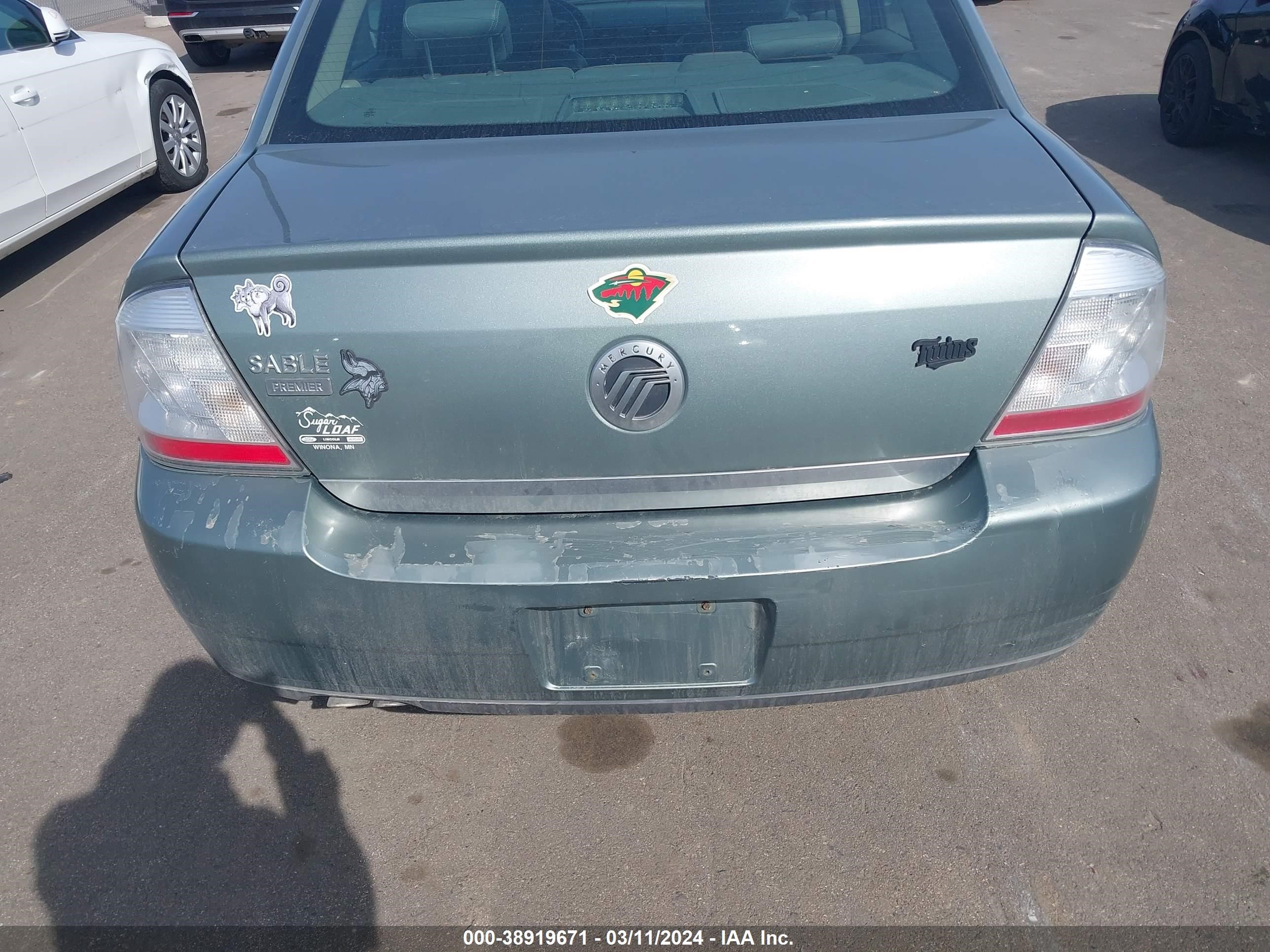 Photo 12 VIN: 1MEHM42W98G614787 - MERCURY SABLE 