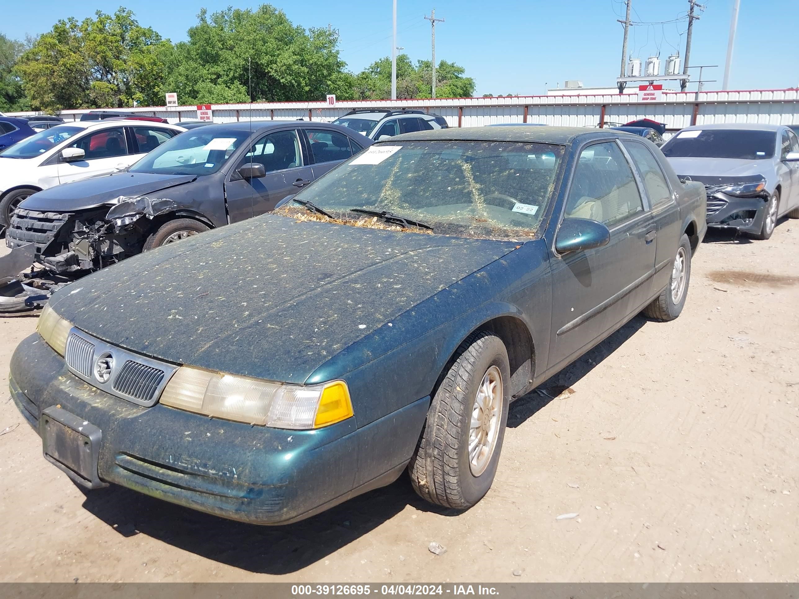 Photo 11 VIN: 1MELM6244SH641370 - MERCURY COUGAR 