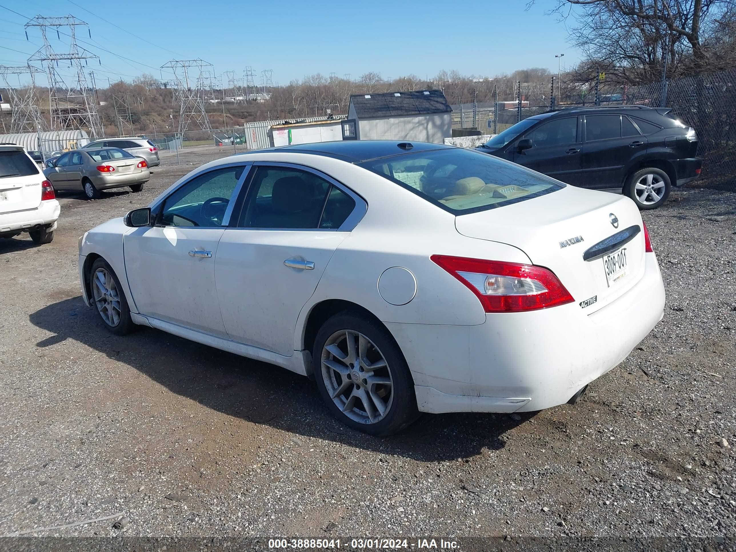 Photo 2 VIN: 1N4AA51E59C836803 - NISSAN MAXIMA 