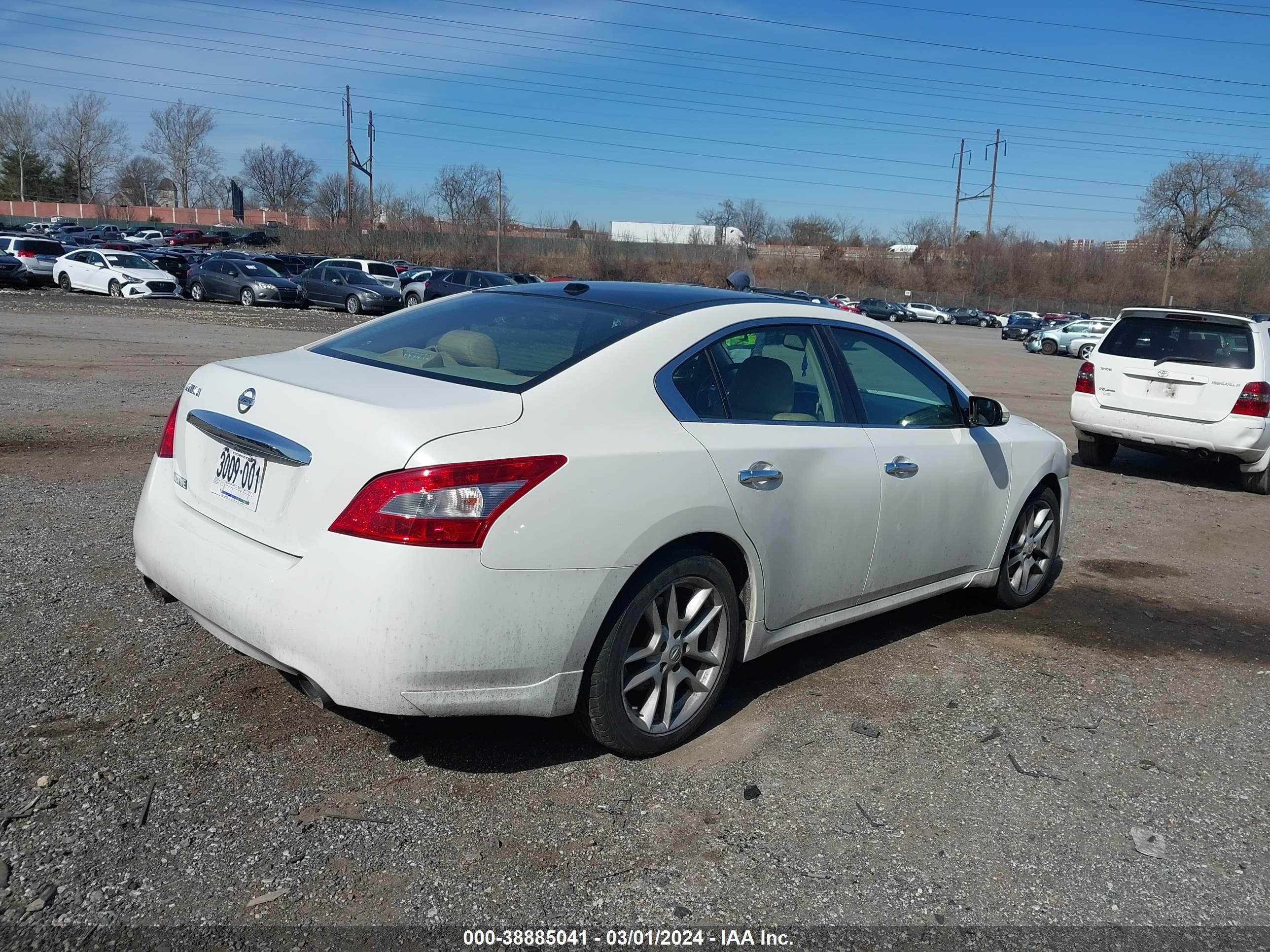 Photo 3 VIN: 1N4AA51E59C836803 - NISSAN MAXIMA 