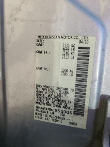 Photo 11 VIN: 1N4AA5AP0AC855006 - NISSAN MAXIMA 