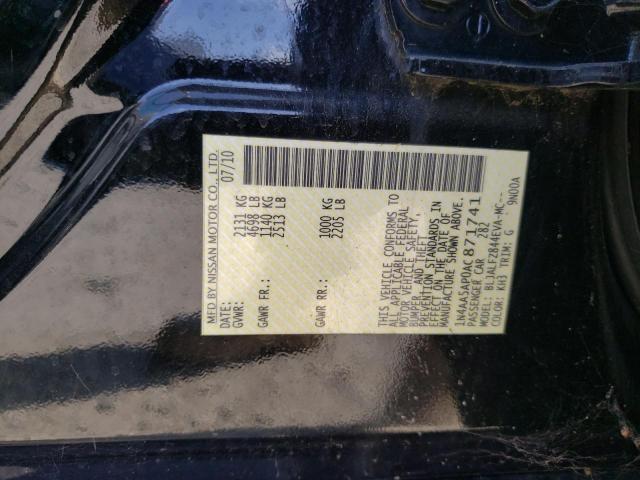 Photo 11 VIN: 1N4AA5AP0AC871741 - NISSAN MAXIMA S 