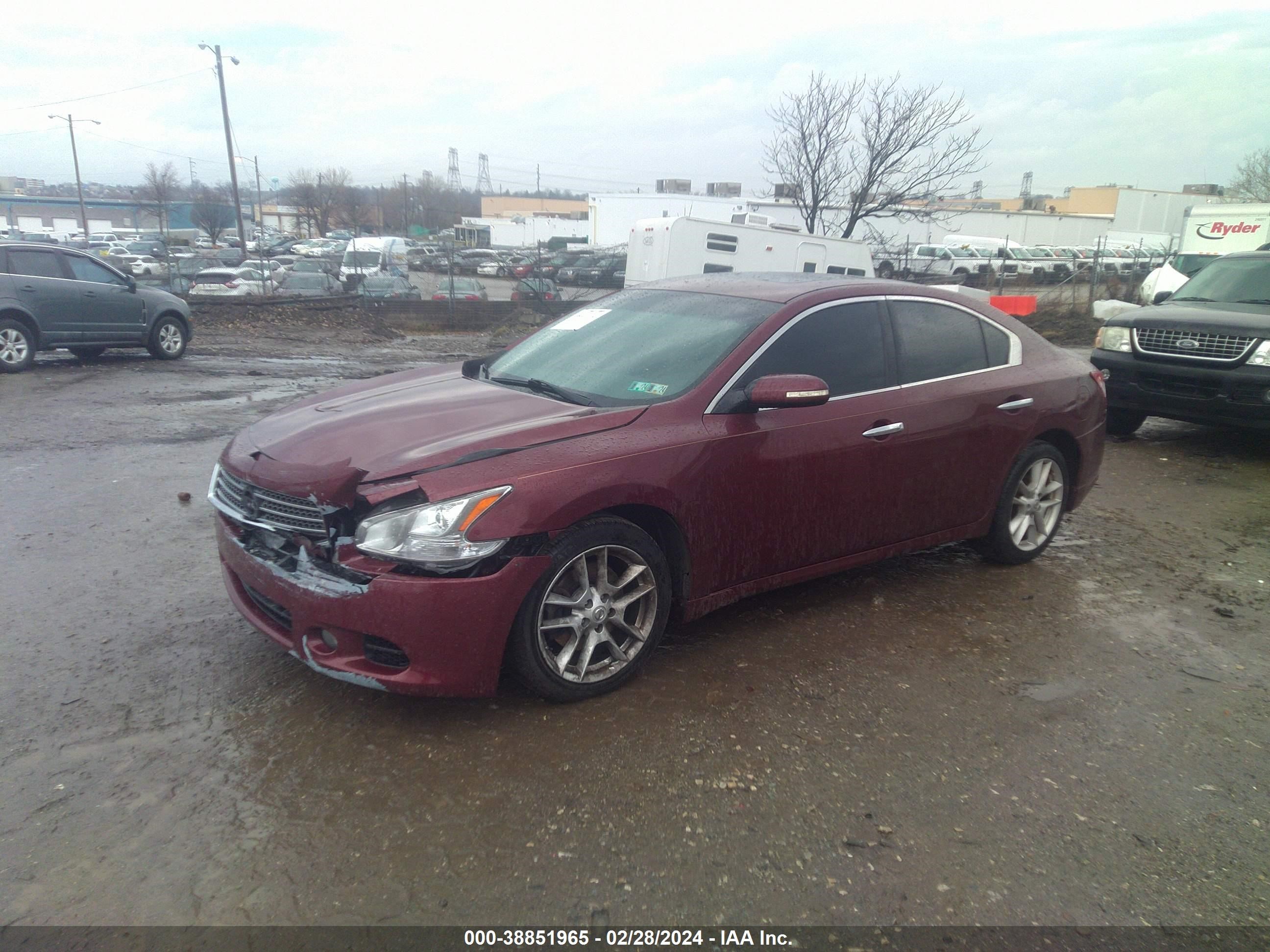 Photo 1 VIN: 1N4AA5AP0BC802792 - NISSAN MAXIMA 