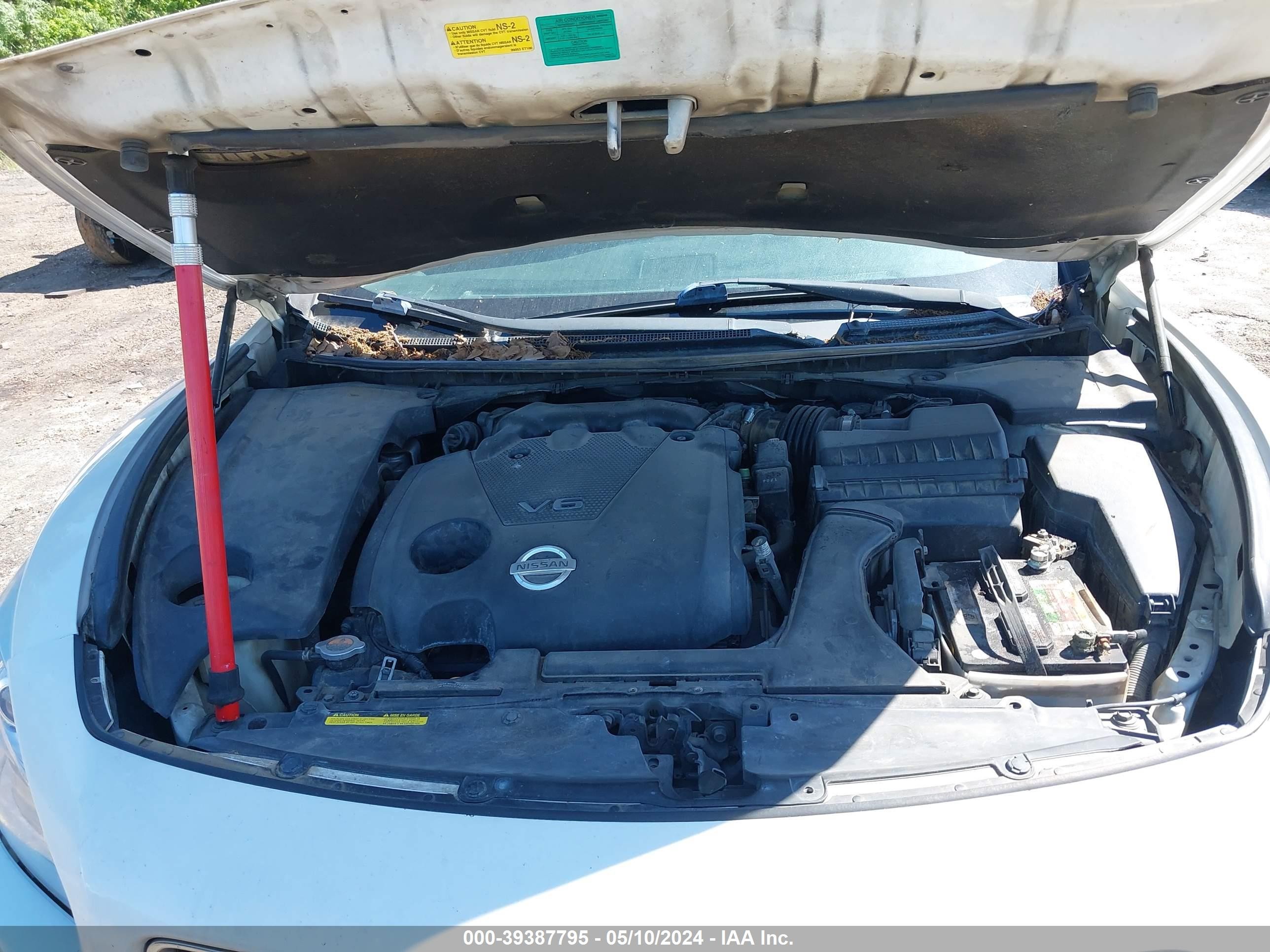 Photo 9 VIN: 1N4AA5AP0CC804124 - NISSAN MAXIMA 