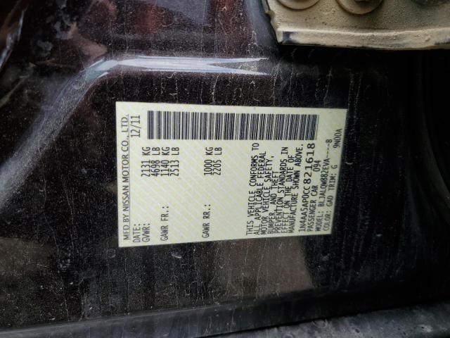 Photo 12 VIN: 1N4AA5AP0CC821618 - NISSAN MAXIMA 