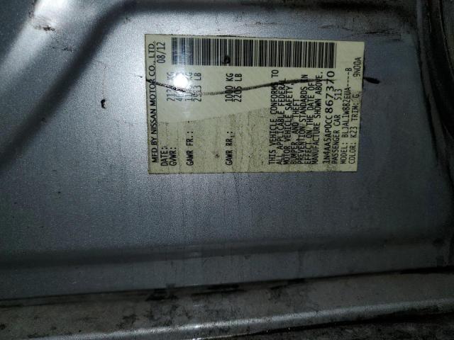 Photo 11 VIN: 1N4AA5AP0CC867370 - NISSAN MAXIMA 