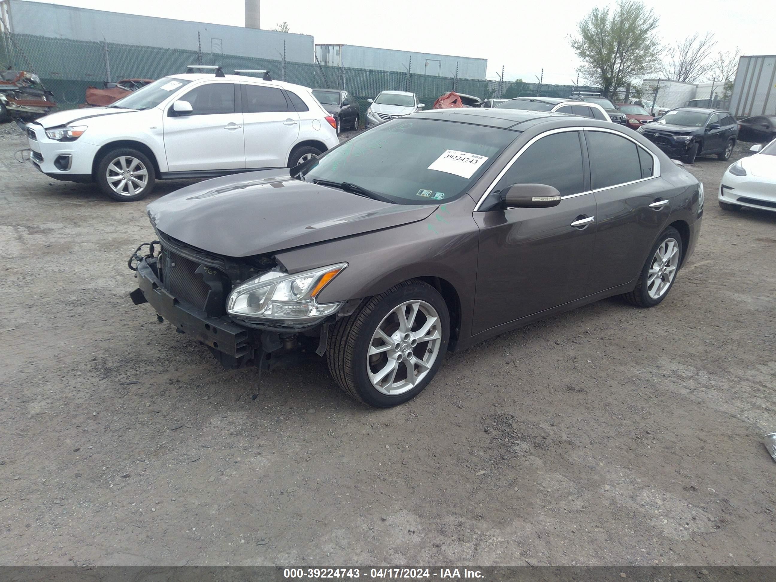 Photo 1 VIN: 1N4AA5AP0EC452231 - NISSAN MAXIMA 