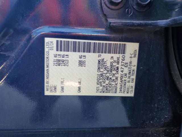 Photo 11 VIN: 1N4AA5AP0EC473760 - NISSAN MAXIMA 