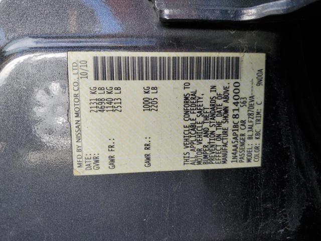 Photo 11 VIN: 1N4AA5AP1BC814000 - NISSAN MAXIMA 