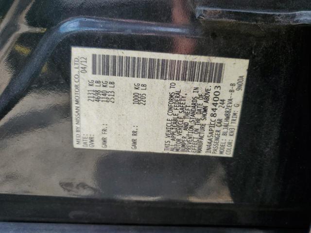 Photo 11 VIN: 1N4AA5AP1CC844003 - NISSAN MAXIMA 