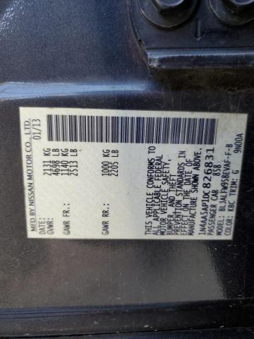 Photo 12 VIN: 1N4AA5AP1DC826831 - NISSAN MAXIMA 