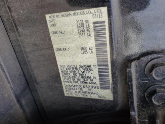 Photo 11 VIN: 1N4AA5AP1DC832998 - NISSAN MAXIMA 