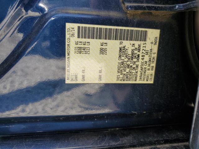 Photo 11 VIN: 1N4AA5AP1EC487215 - NISSAN MAXIMA S 