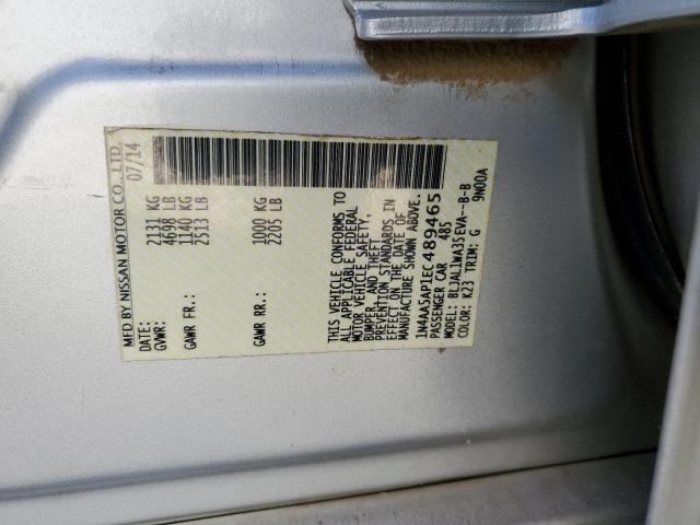 Photo 11 VIN: 1N4AA5AP1EC489465 - NISSAN MAXIMA 