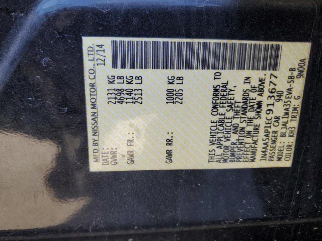 Photo 12 VIN: 1N4AA5AP1EC913677 - NISSAN MAXIMA S 