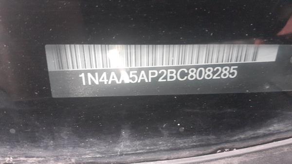 Photo 2 VIN: 1N4AA5AP2BC808285 - NISSAN MAXIMA 