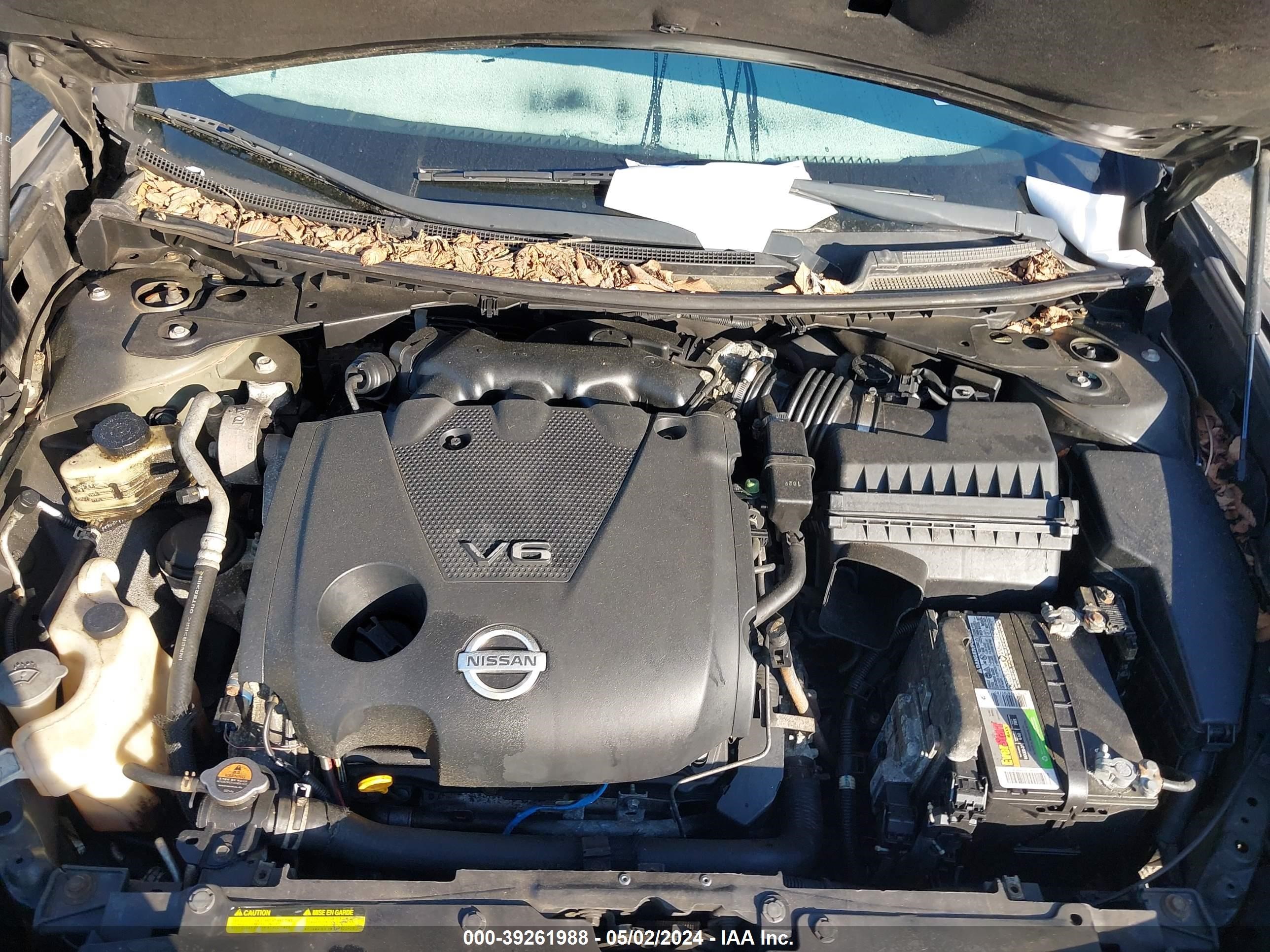 Photo 9 VIN: 1N4AA5AP2CC810250 - NISSAN MAXIMA 