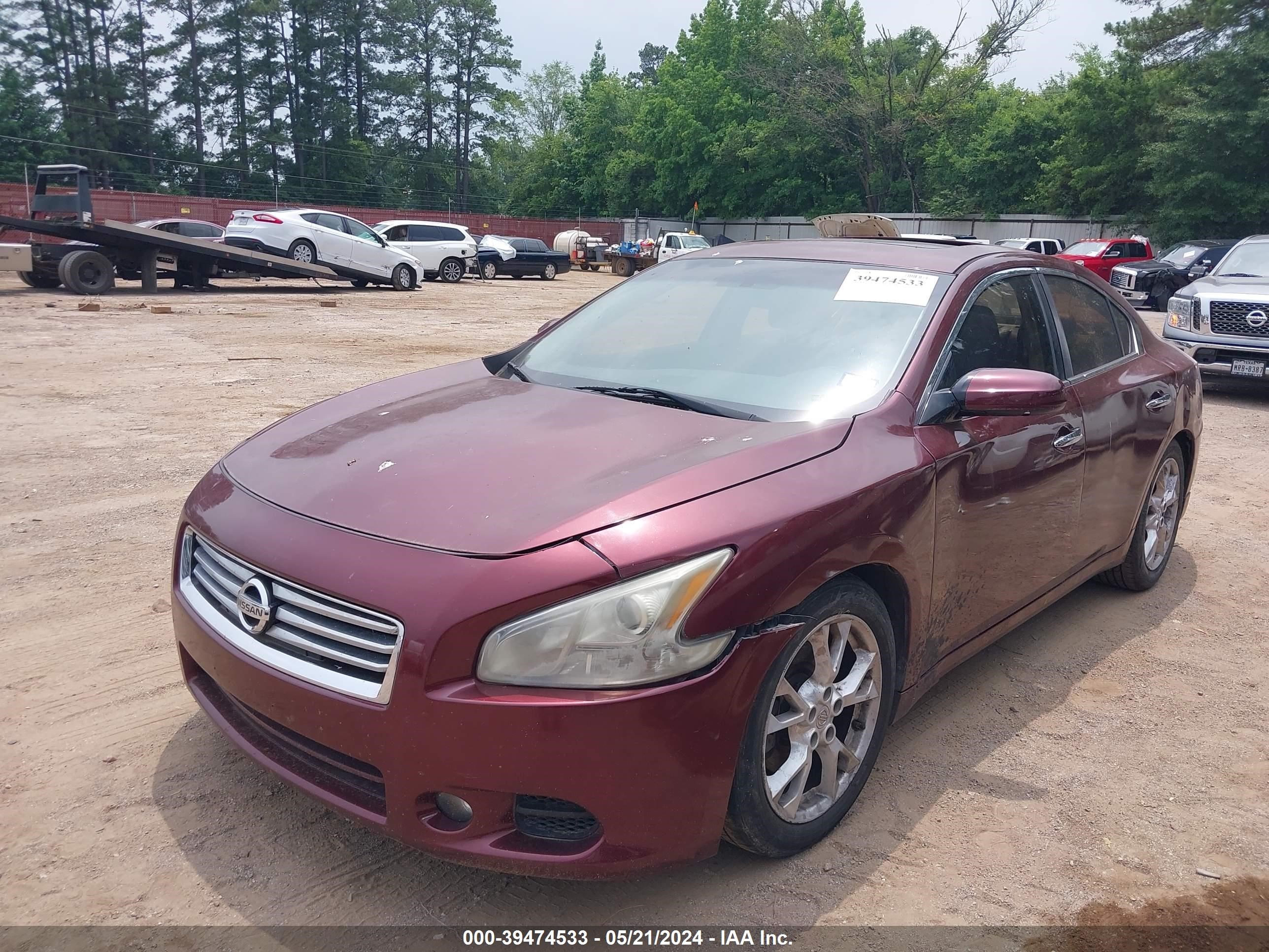 Photo 1 VIN: 1N4AA5AP2CC830398 - NISSAN MAXIMA 