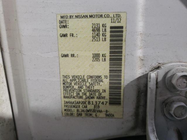 Photo 11 VIN: 1N4AA5AP2DC813747 - NISSAN MAXIMA 