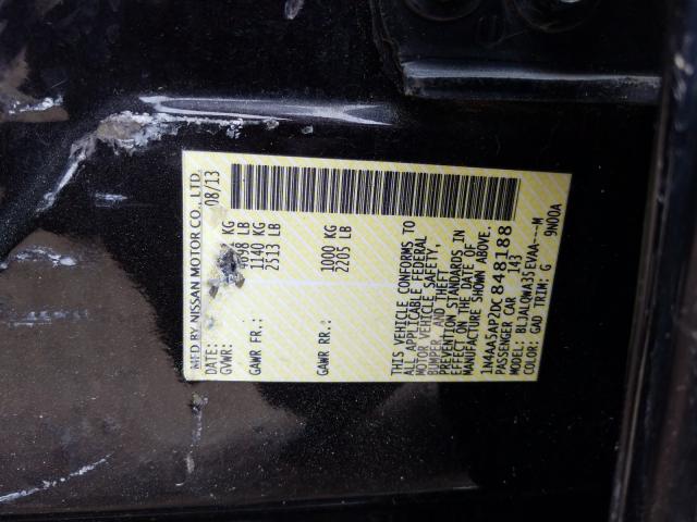 Photo 9 VIN: 1N4AA5AP2DC848188 - NISSAN MAXIMA S 