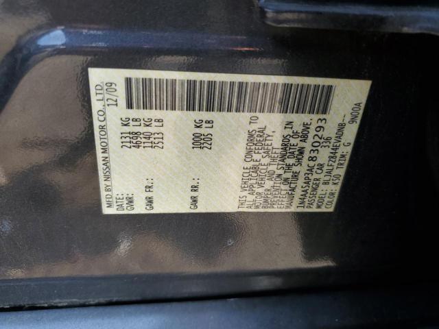 Photo 12 VIN: 1N4AA5AP3AC830293 - NISSAN MAXIMA S 