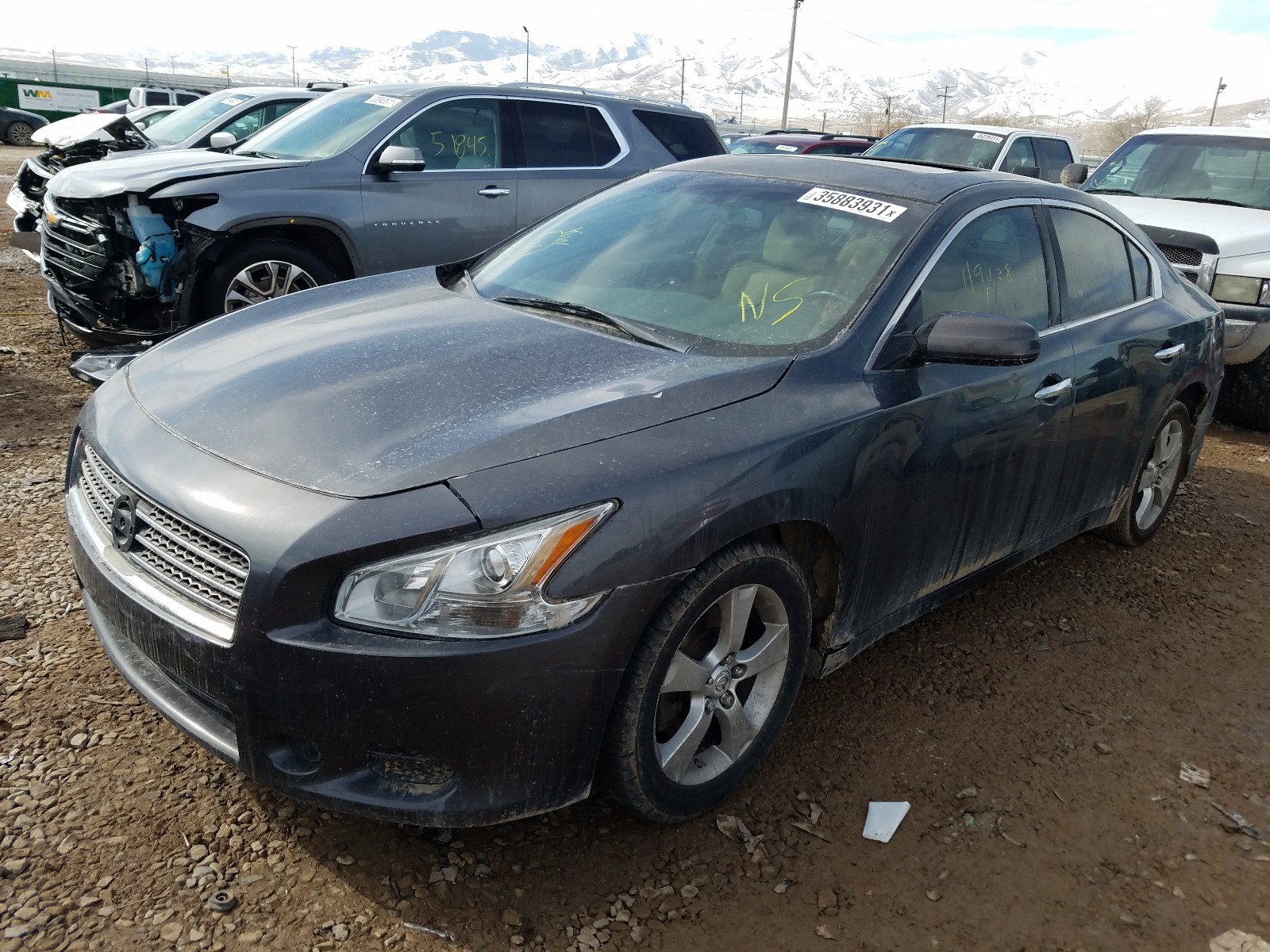 Photo 1 VIN: 1N4AA5AP3BC820400 - NISSAN MAXIMA S 