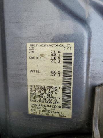 Photo 12 VIN: 1N4AA5AP3BC842008 - NISSAN MAXIMA 