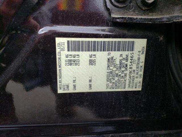 Photo 11 VIN: 1N4AA5AP3BC854465 - NISSAN MAXIMA S 