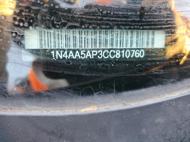 Photo 12 VIN: 1N4AA5AP3CC810760 - NISSAN MAXIMA S 