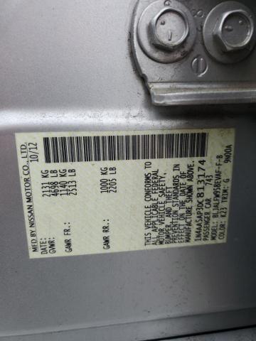 Photo 11 VIN: 1N4AA5AP3DC813174 - NISSAN MAXIMA 