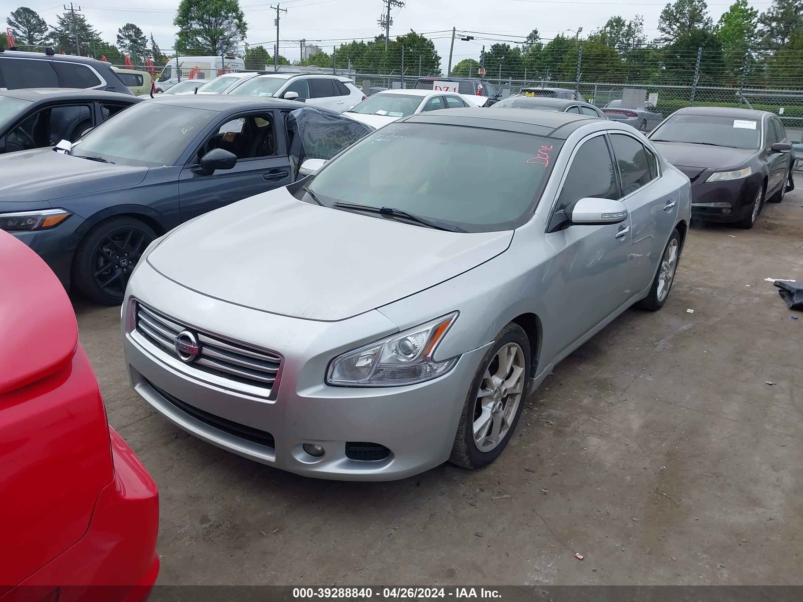 Photo 1 VIN: 1N4AA5AP3DC842058 - NISSAN MAXIMA 