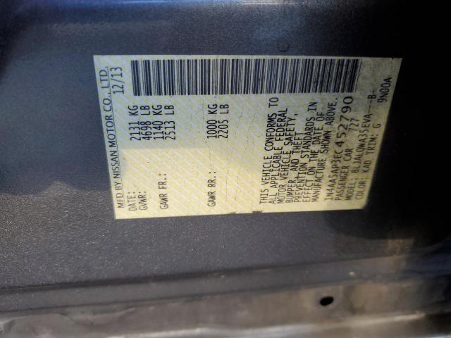 Photo 12 VIN: 1N4AA5AP3EC452790 - NISSAN MAXIMA 