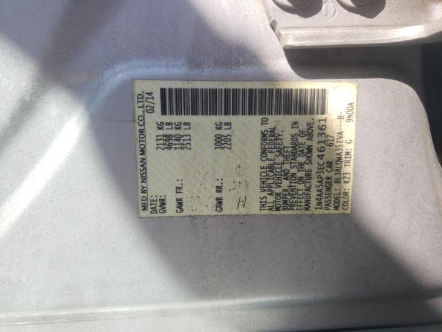 Photo 12 VIN: 1N4AA5AP3EC461361 - NISSAN MAXIMA S 