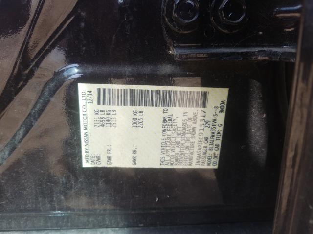 Photo 9 VIN: 1N4AA5AP3EC915317 - NISSAN MAXIMA S 