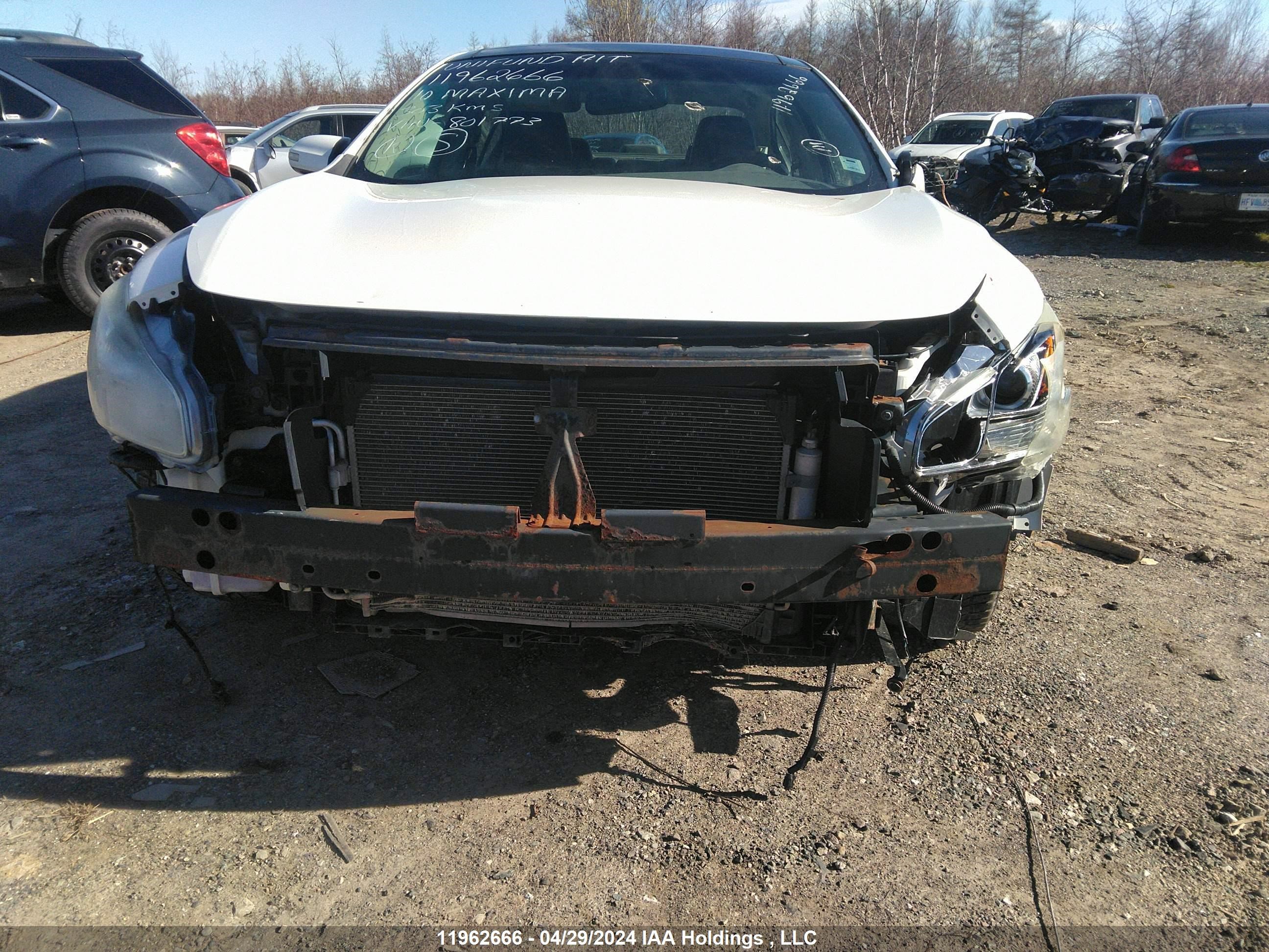 Photo 12 VIN: 1N4AA5AP4AC801773 - NISSAN MAXIMA 