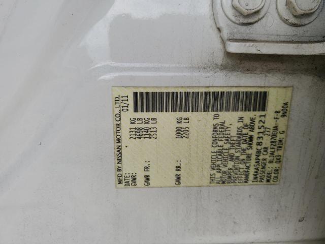 Photo 11 VIN: 1N4AA5AP4BC831521 - NISSAN MAXIMA 