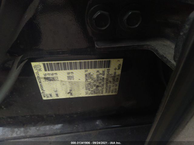 Photo 8 VIN: 1N4AA5AP4DC838648 - NISSAN MAXIMA 