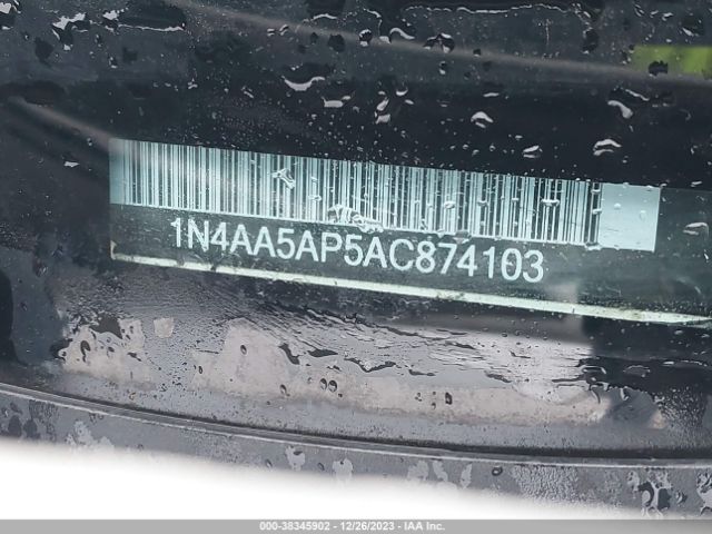 Photo 8 VIN: 1N4AA5AP5AC874103 - NISSAN MAXIMA 