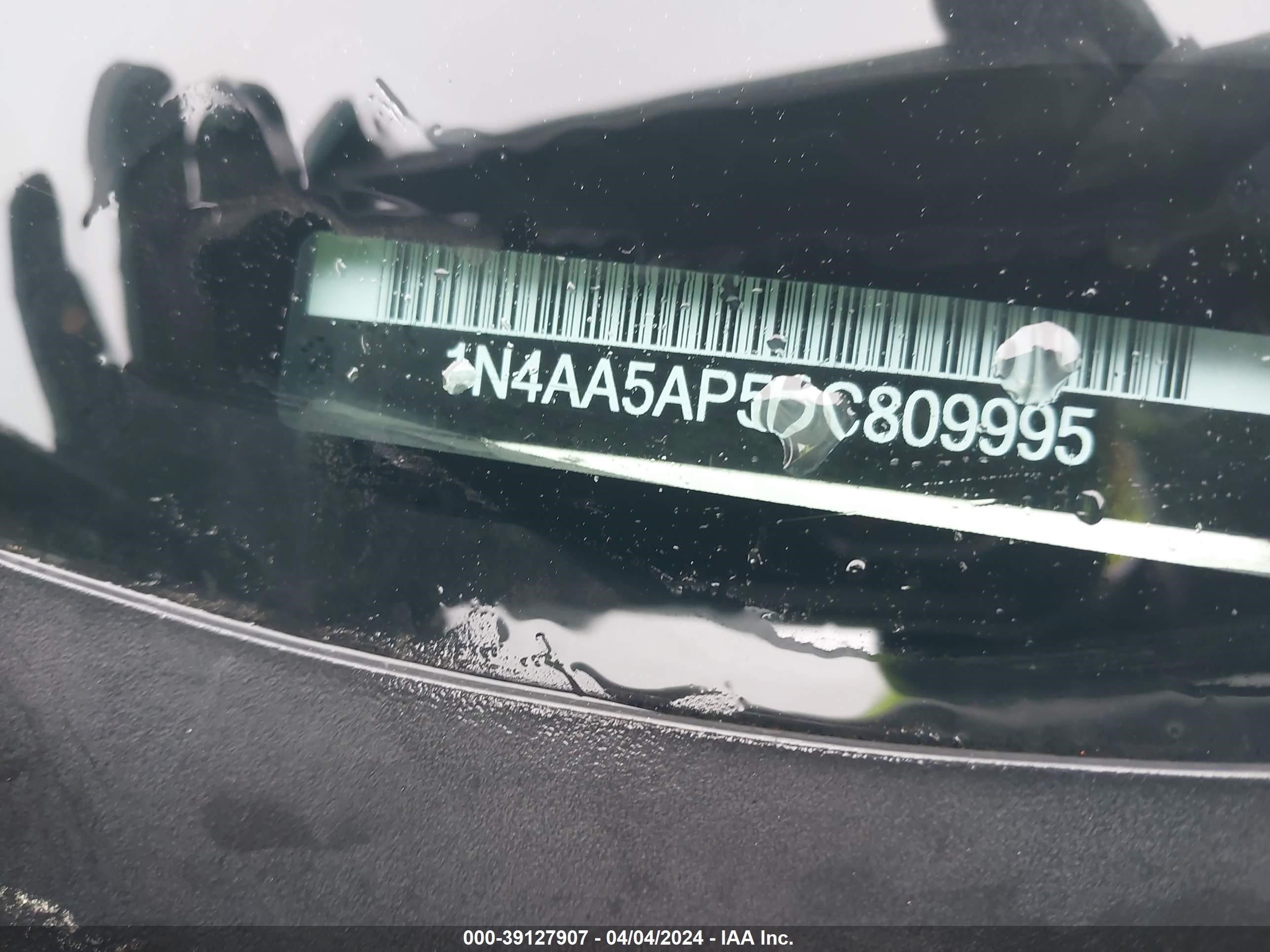 Photo 10 VIN: 1N4AA5AP5BC809995 - NISSAN MAXIMA 