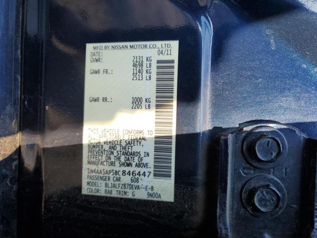 Photo 12 VIN: 1N4AA5AP5BC846447 - NISSAN MAXIMA 