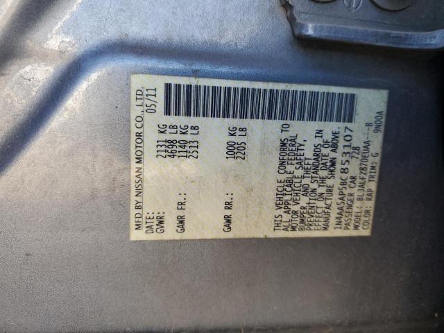 Photo 11 VIN: 1N4AA5AP5BC853107 - NISSAN MAXIMA S 