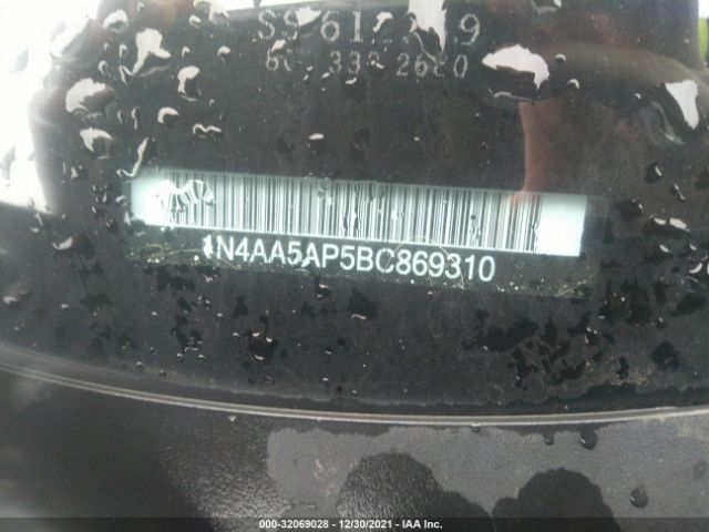 Photo 8 VIN: 1N4AA5AP5BC869310 - NISSAN MAXIMA 