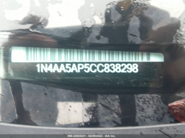 Photo 8 VIN: 1N4AA5AP5CC838298 - NISSAN MAXIMA 