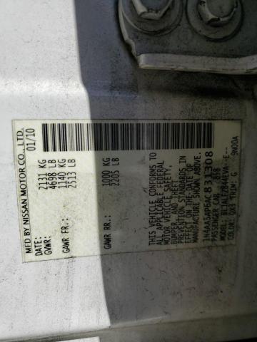 Photo 12 VIN: 1N4AA5AP6AC831308 - NISSAN MAXIMA 