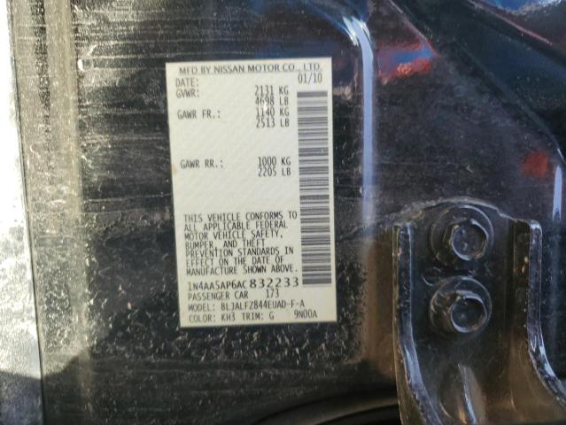 Photo 11 VIN: 1N4AA5AP6AC832233 - NISSAN MAXIMA 