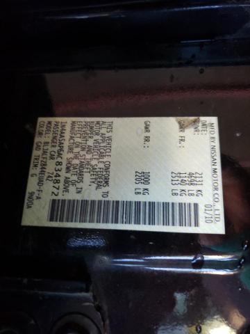 Photo 9 VIN: 1N4AA5AP6AC834872 - NISSAN MAXIMA S 