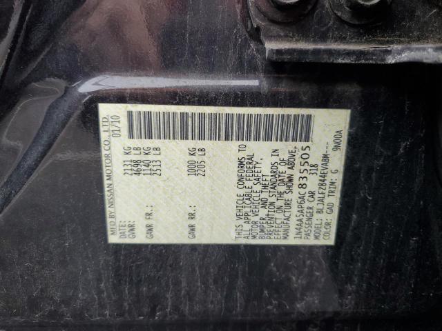 Photo 11 VIN: 1N4AA5AP6AC835505 - NISSAN MAXIMA S 