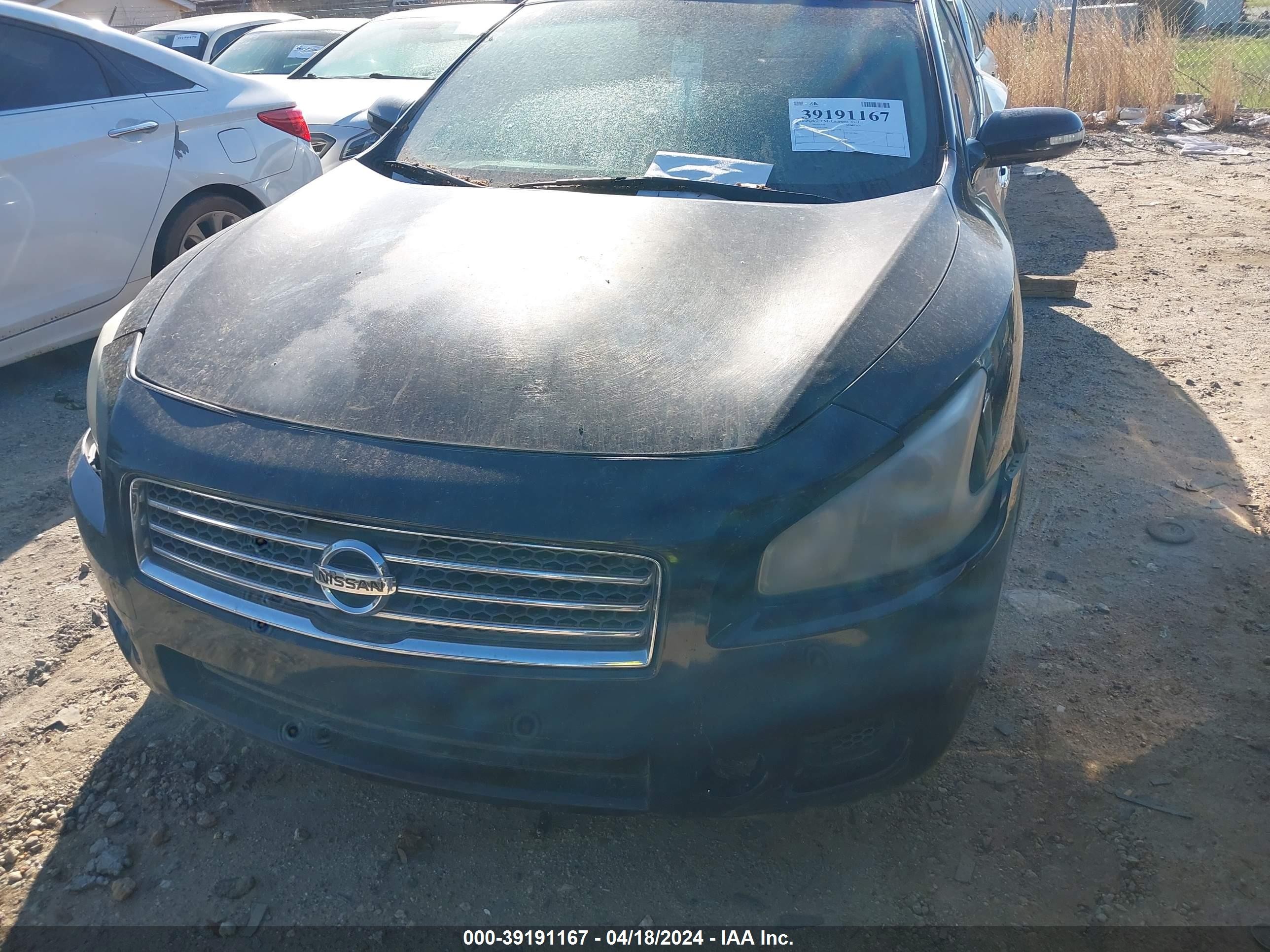 Photo 1 VIN: 1N4AA5AP6BC822299 - NISSAN MAXIMA 