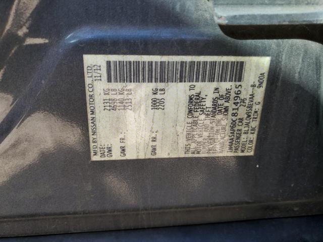 Photo 11 VIN: 1N4AA5AP6DC814965 - NISSAN MAXIMA S 