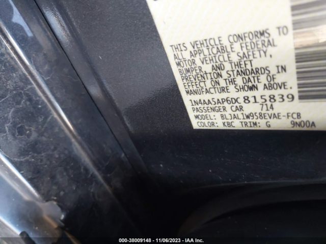 Photo 8 VIN: 1N4AA5AP6DC815839 - NISSAN MAXIMA 